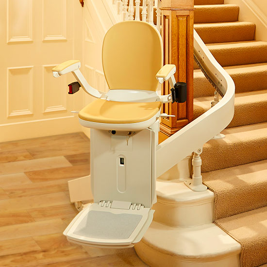 custom curved san francisco stair chair acorn 180 chairlift bruno cre2110 curved stairchair stair lifts