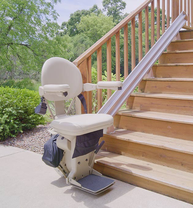 San Francisco Straight Rail outdoor stairlift