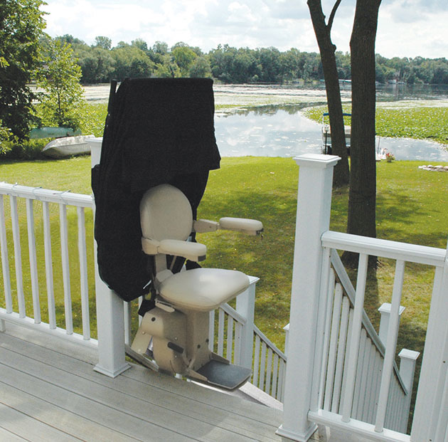 Electropedic

 Outdoor StairLifts are exterior straight rail curved outside chair stair lift