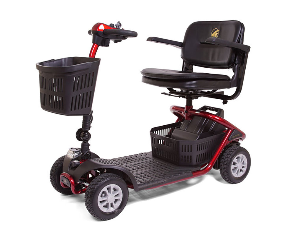 Literider golden technology elderly safety 4 wheel electric scooter