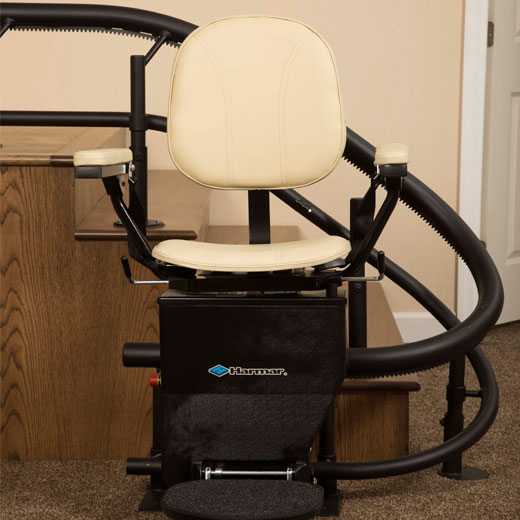 ELECTROPEDIC harmar helix stairway staircase chairlift