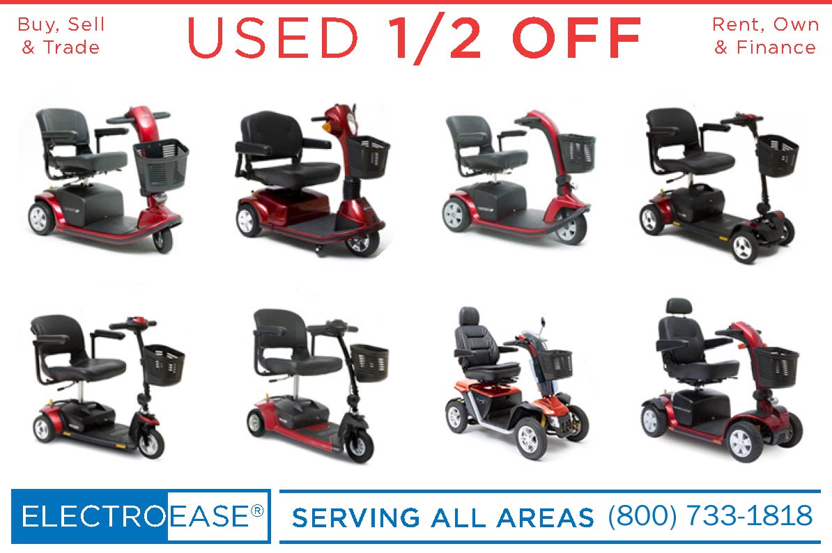 Used electric mobility scooters