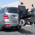 TRILIFT Classic-HD carrying A Quantum 6000z on A Mercedes GL450.