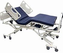 Riverside 3 motor fully electric hi low tuffcare century 5 motor trendellenburg reverse hospital beds