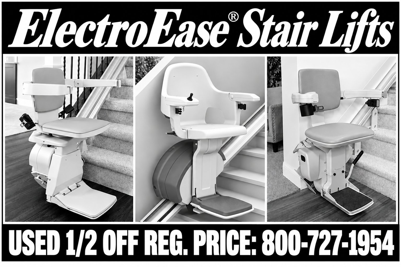 used reconditioned recycled second stair chair lift