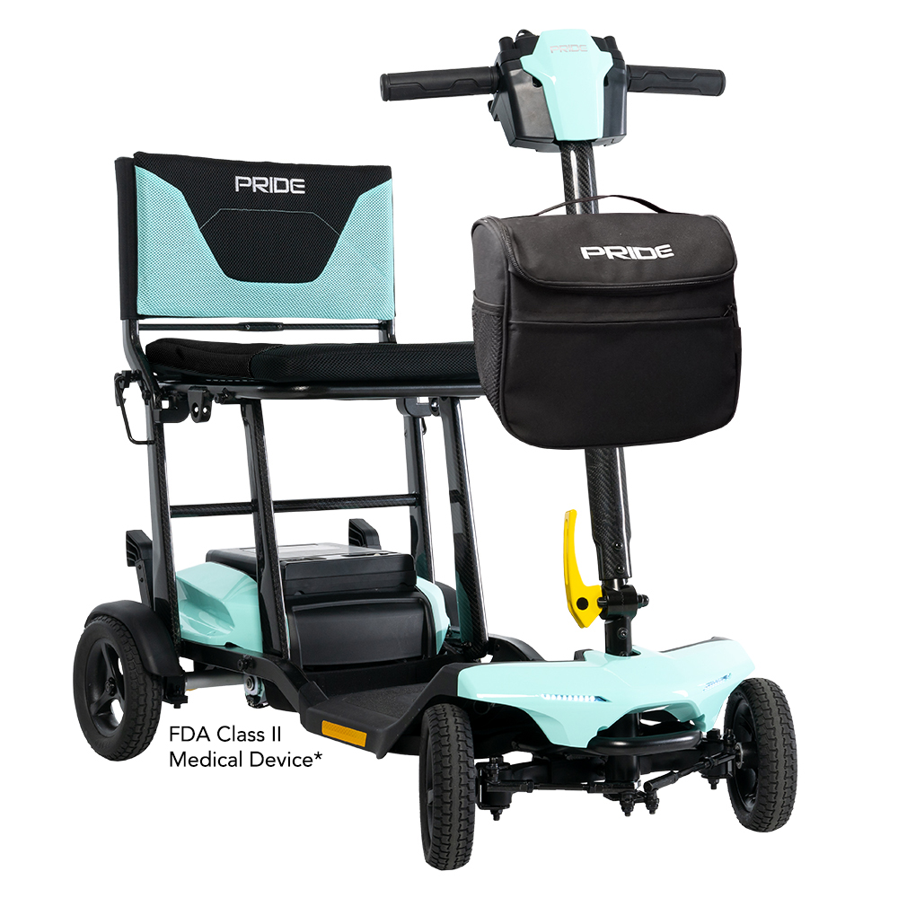 Pride Go Go Super Portable folding travel scooter