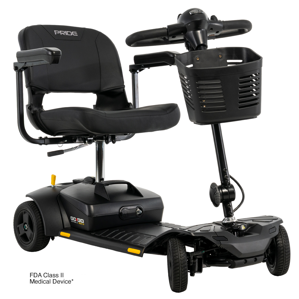 Pride Go Go Ultra X Gen 3 economy travel scooter