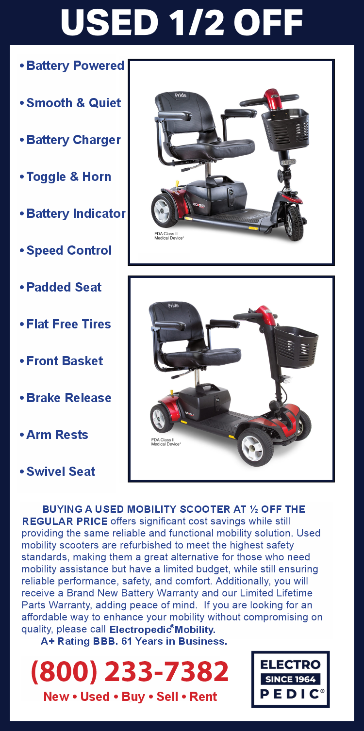 Go Go Used Electric motorized scooters